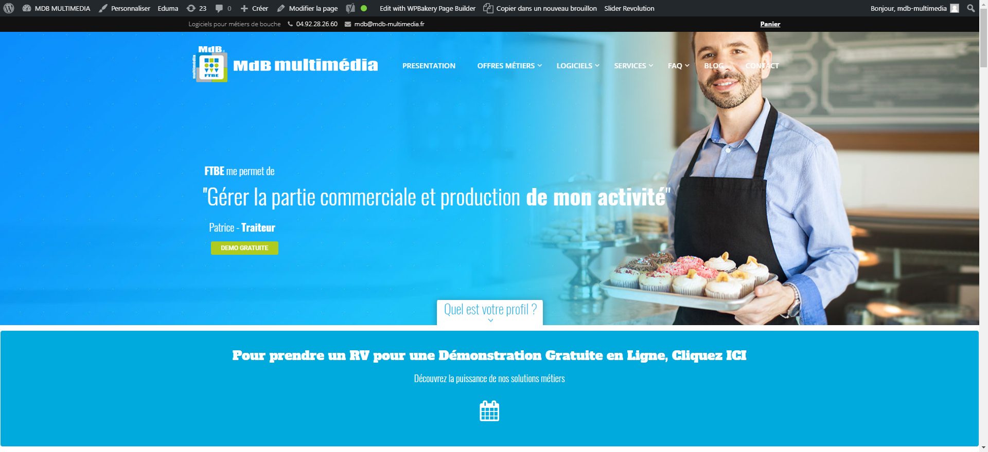 Nouveau Site MdB multimédia